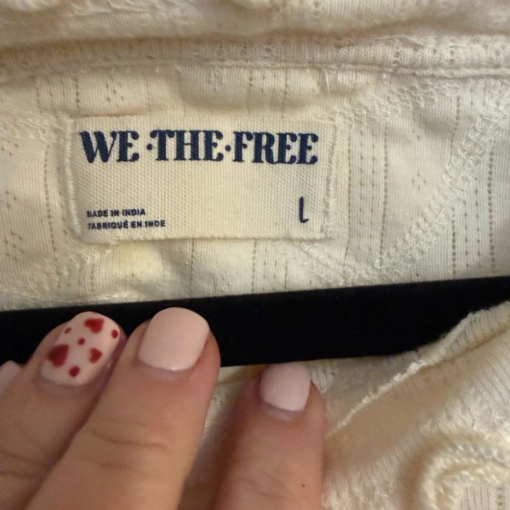 We The Free Ivory Textured Top - Picture 4 of 4